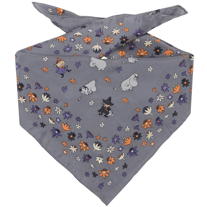 Moomin Flower Silk Scarf