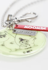 Round Moomin shimmer reflector