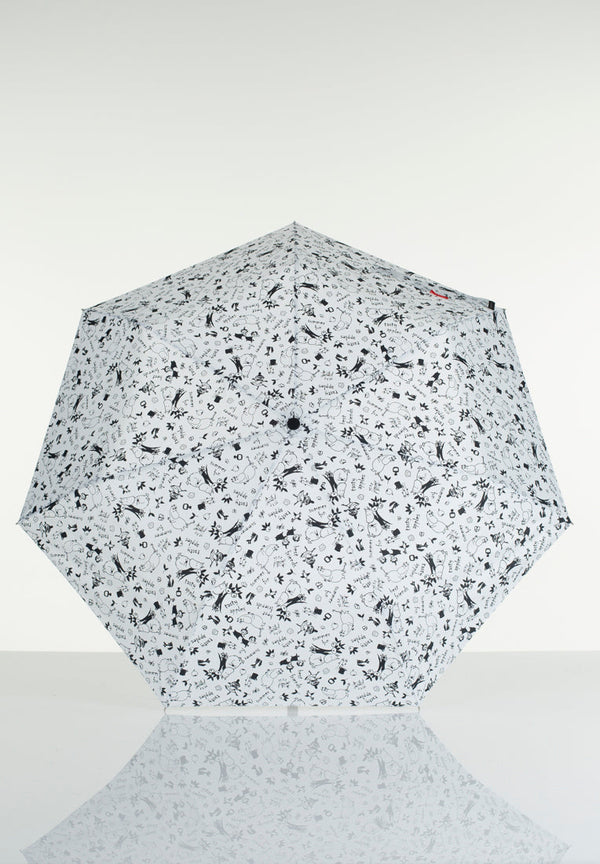Muumi sateenvarjo 2E valkoinen