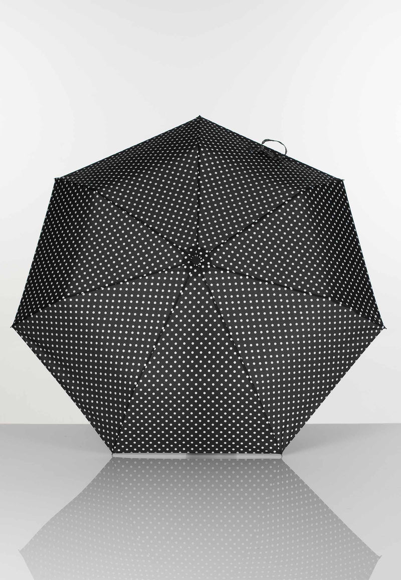Edullinen kokoontaitettava Muumi Puutarha sateenvarjo 3M heijastava mustavalkoisetpallot 2E