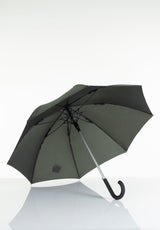 Lasessorrain-Automaattinen pitkä sateenvarjo - 8774-Oliivin vihreä-Sivusta