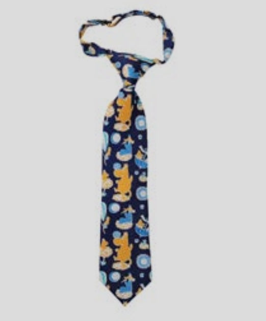 Moomin Cotton Candy silk tie and bow