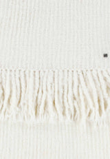 Edla alpaca knitted scarf