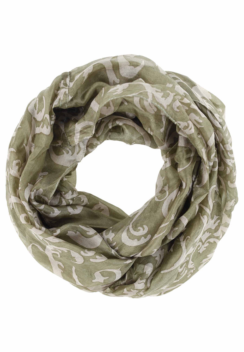 Greta silk tube scarf