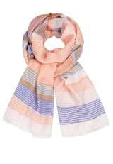 Jeannie woven cotton scarf