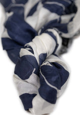 Maura silk loop scarf 