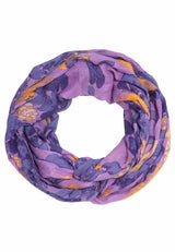 Peony lyocell tube scarf
